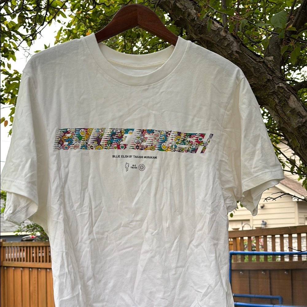 Billie Eilish Takashi Murakami shirt